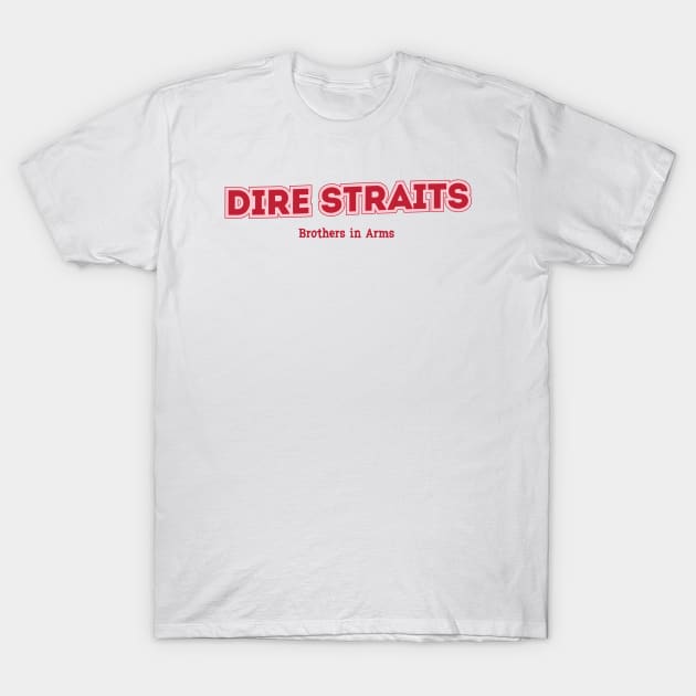 Dire Straits, Brothers in Arms T-Shirt by PowelCastStudio